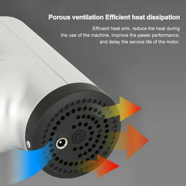 Cordless Rechargeable Percussion Massage Gun with Four Heads - Image 5