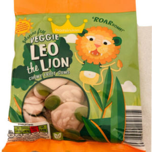 Veggie Gums Chewy Fruit 2 X 170g Veggie Leo The Lion