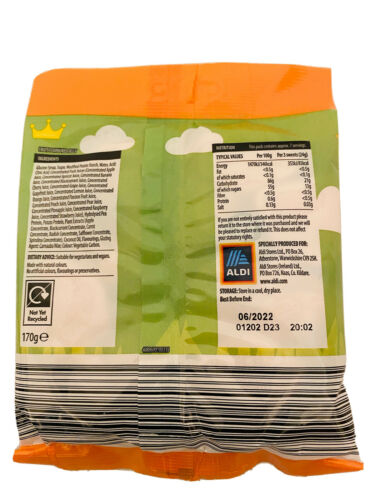 Veggie Gums Chewy Fruit 2 X 170g Veggie Leo The Lion - Image 2