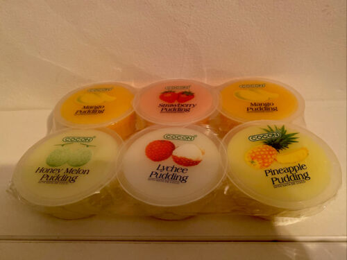 Cocon mix fruit Jelly pudding Sweets 1 X 80G Mango,Melon,lychee,strawberry,