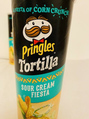 Pringles Tortilla Sour Cream Fiesta Of Corn 🌽 Crunch 🌽 3 X 160g Vegetarian😋 - Image 3