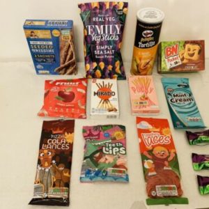 Snack Box Mix With Chocolates And Sweets 🍫 Crispy Treats Lovely Gift Hamper