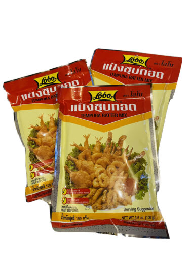 Tempura Flour (Batter Mix) (3 x 100g) Expires 29/06/2022
