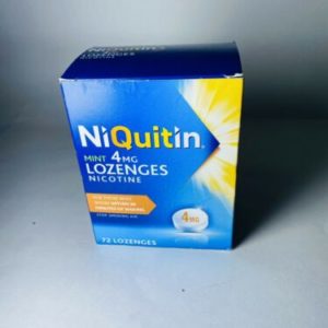 NiQuitin Mint Lozenge - 4 mg, 72 Lozenges - Stop Smoking Aid