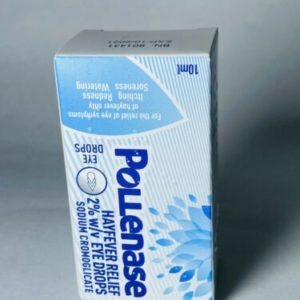 Pollenase Hayfever Relief 2% w/v Eye Drops Sodium Cromoglicate Allergy Itching