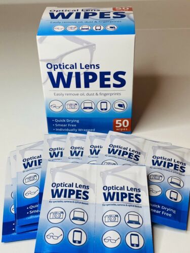 50 Optical Lens Wipes For Spectacles ,camera & Optical Devices - Image 5