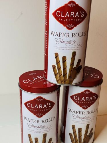 CLARA’S Selection Wafer Roll Chocolate 180g X3 - Image 2