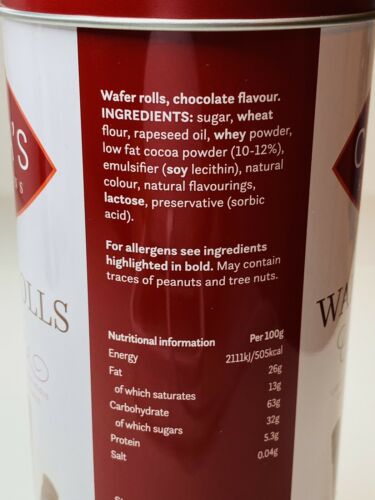 CLARA’S Selection Wafer Roll Chocolate 180g X3 - Image 6