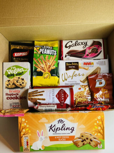 Snack Box Mix With Chocolates And Sweets 🍫 Crispy Treats Lovely Gift Hamper