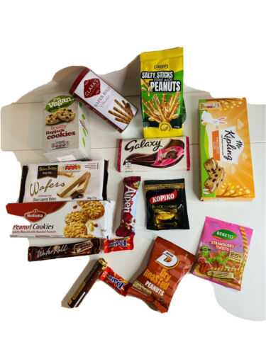 Snack Box Mix With Chocolates And Sweets 🍫 Crispy Treats Lovely Gift Hamper - Image 2