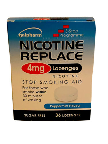 Nicotine Replace Lozenges 4mg 36 Pack Galpharm FLAT-PACKED CONTACT-FREE DELIVERY - Image 2