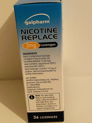 Nicotine Replace Lozenges 4mg 36 Pack Galpharm FLAT-PACKED CONTACT-FREE DELIVERY - Image 4