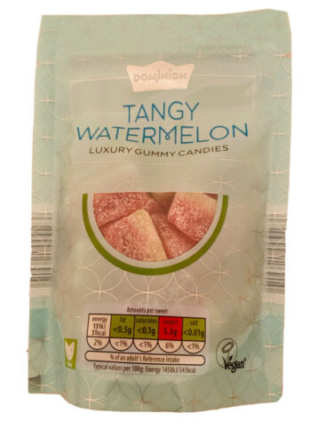 VEGAN Fruit Gums Sweets 120 , Tangy Watermelon, Juicy Strawberry, Pineapple - Image 6