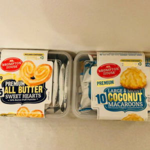 Brompton House All Butter Sweet Hearts Puff Pastry 1x 165g And 1 X 330 Coconut