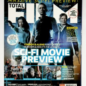 Total Film Magazine 183 August 2011 Sci Fi Movie Preview Cowboys Aliens Apes